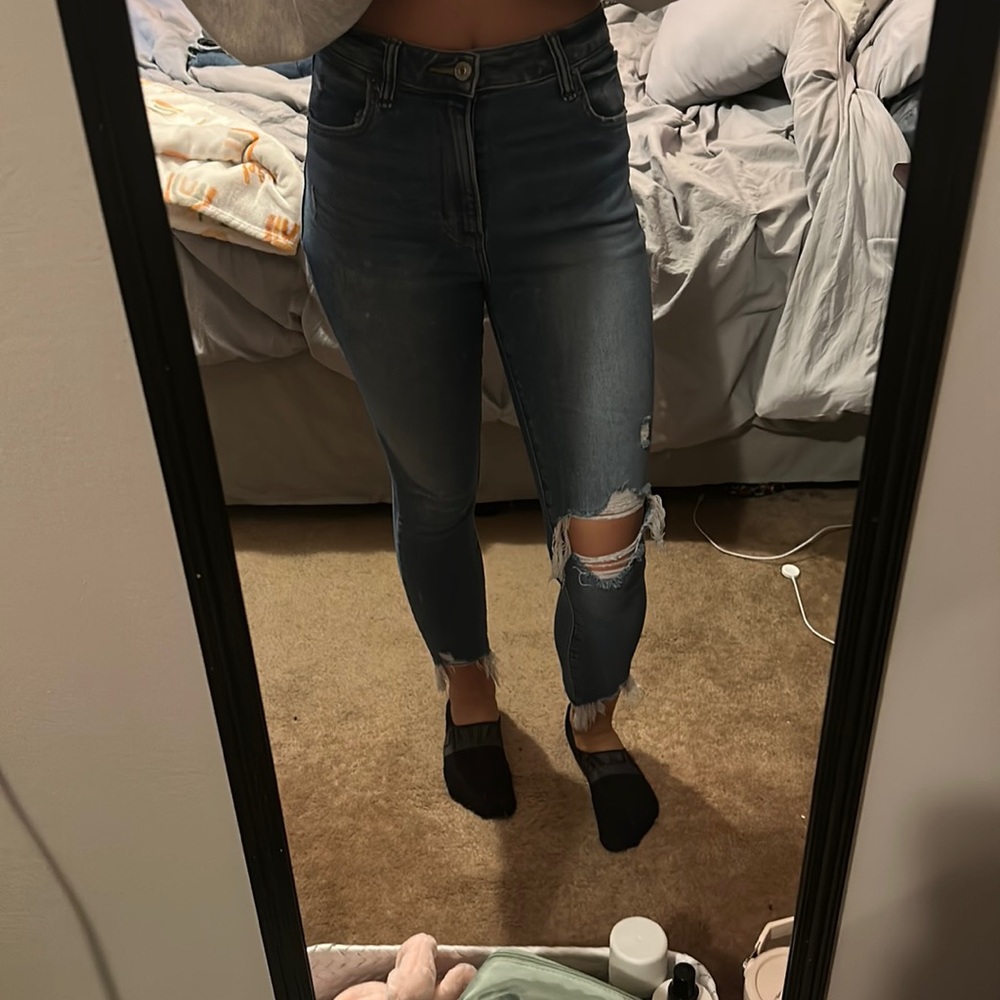 Abercrombie and Fitch curve love jeans